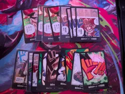 One Piece Japanese Bulk Card Lot R/SR/Event/Leader - Image 4