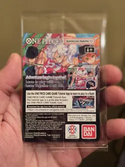 One Piece Luffy College Basketball Promo Card Sealed - Image 2