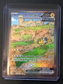 Iron Hands ex - 248/182 - Pokemon Paradox Rift Special Illustration Rare Card NM - Image 1