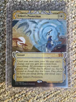 MTG Teferi’s Protection Mystical Archives Magic: The Gathering Card - Image 1