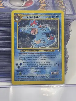 Feraligatr - 5/111 - Pokemon Neo Genesis Unlimited Holo Rare Card WOTC MP - Image 1