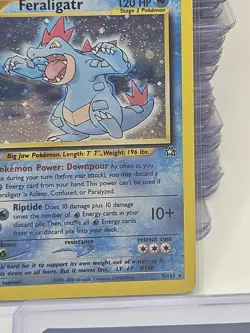 Feraligatr - 5/111 - Pokemon Neo Genesis Unlimited Holo Rare Card WOTC MP - Image 4