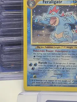 Feraligatr - 5/111 - Pokemon Neo Genesis Unlimited Holo Rare Card WOTC MP - Image 5