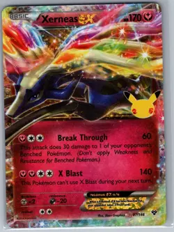 Xerneas EX 97/146 Celebrations: Classic Collection - Pokemon Card - NM - Image 1