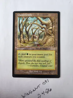 MTG: Gaea's Cradle Urza's Saga LP/NM #321/350 Legendary Land 1998 Rare Magic - Image 3