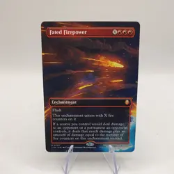 MTG / Fated Firepower / TLA / #297 / Regular (Borderless)/ Mythic/ NM - Image 1