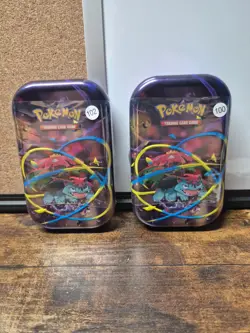 Pokemon - Mega Evolution - Mega Venusaur Mini Tin Lot Of 2 ( 100,102) - Image 1