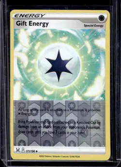 2022 Pokemon SWSH Lost Origin Gift Energy Reverse Holo #171/196 - Image 1