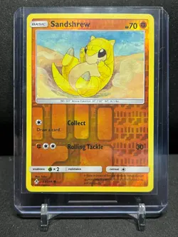 Sandshrew 83/214 Reverse Holo Pokemon 2019 SM Unbroken Bonds LP - Image 1