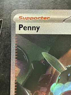Pokemon Penny Paldean Fates Holo 239/091 Illustration Rare (NM) - Image 2