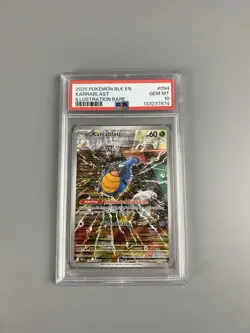 PSA 10 Karrablast 094/086 Pokemon Black Bolt Illustration Rare 2025 GEM MINT - Image 1