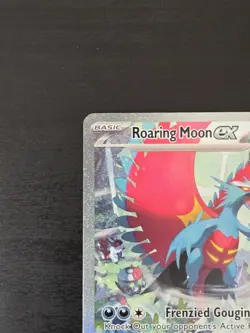 Roaring Moon EX 251/182 - Paradox Rift - Special Illustration Rare - Pokemon - Image 2