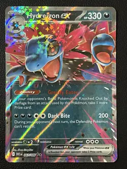 Hydreigon Ex 062/086 Sv: White Flare Double Rare Pokemon TCG - Image 1