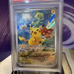 Pikachu 027 Sv: Scarlet & Violet Promo Cards Holo PSA GEM Mint 10 - Image 2