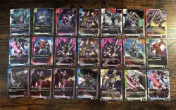 Lot Of 21 Gundam TCG GD02 Dual Impact Unit Type Cards, Near Mint 💎 Pack Fresh - Image 1