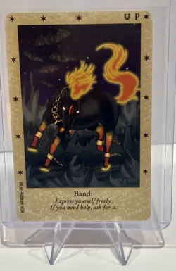 Bella Sara Wise Warriors Bandi Card TCG Mint Condion - Image 2