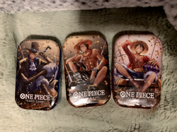 One Piece Card Game Tin Pack Set Vol.2 All Three Tins!! READY TO SHIP - Image 1
