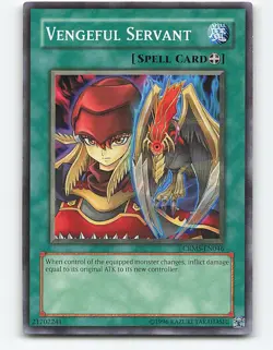 Vengeful Servant #CRMS-EN046 Yugioh Card - Image 1