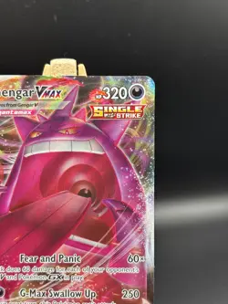 Gengar VMAX 157/264 Ultra Rare Holo SWSH08: Fusion Strike Pokemon Card 157/264 - Image 4