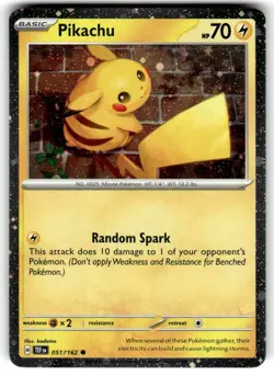 Pikachu - (Cosmo Holo) Promo Miscellaneous Cards & Products 051/162 NM Free Ship - Image 1