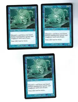 3x Aquamoeba - Torment - Magic The Gathering - Image 1