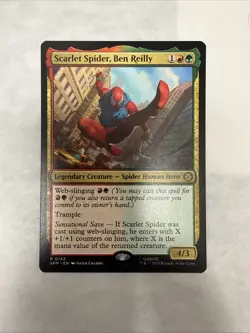 Scarlet Spider, Ben Reilly #0142 MTG Marvel's Spider-Man Magic The Gathering - Image 1