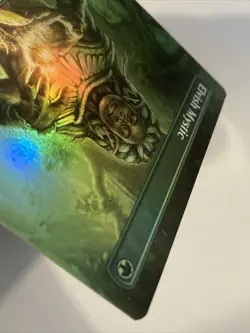 MTG Elvish Mystic *BORDERLESS FOIL* Commander Masters 0648 Pack Fresh - Image 4