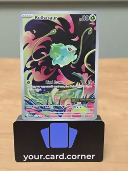 Pokemon 2025 Mega Evolution Bulbasaur #133/132 Illustration Rare - Image 1
