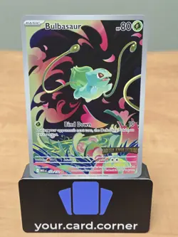 Pokemon 2025 Mega Evolution Bulbasaur #133/132 Illustration Rare - Image 3