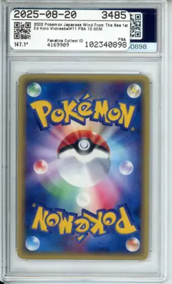 2002 Pokemon Japanese Wind From The Sea 1st Ed Victreebel Holo PSA 10 BNA926 - Image 2