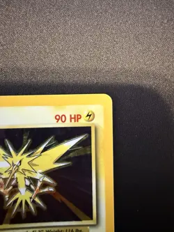Pokemon TCG Zapdos Base Set 16/102 Holo Unlimited Holo Rare NM/LP - Image 3