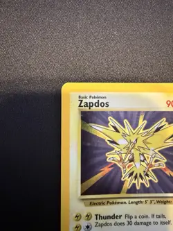 Pokemon TCG Zapdos Base Set 16/102 Holo Unlimited Holo Rare NM/LP - Image 4