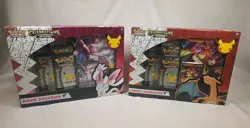 Pokemon TCG Dark Sylveon V Box and Lance Charizard V Box Set Factory Sealed - Image 1