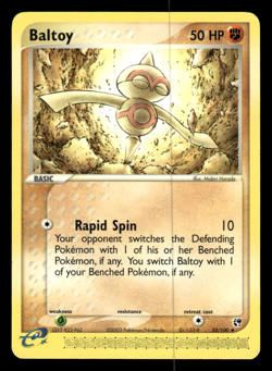 Baltoy 32/100 EX Sandstorm Non-Holo Pokemon TCG - NM - Image 1