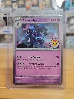 Ceruledge - (Pokemon Day 2024) (Cosmos Holo) Holo Promo 040/091 SEALED - Image 1