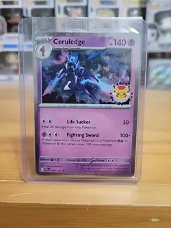 Ceruledge - (Pokemon Day 2024) (Cosmos Holo) Holo Promo 040/091 SEALED - Image 2