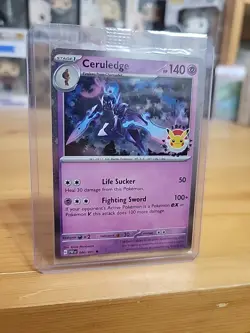 Ceruledge - (Pokemon Day 2024) (Cosmos Holo) Holo Promo 040/091 SEALED - Image 3
