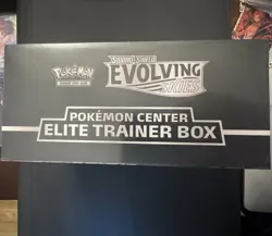 2021 Pokemon SWSH Evolving Skies Sealed Pokemon Center ETB Elite Trainer Box - Image 5