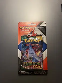 Pokemon TCG: Evolving Skies, Chilling Reign 2-Pack Blister & Pin - NEW - Image 2
