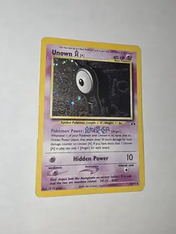 Pokemon Unown 14/75 Neo Revelation Holo 2000 WOTC - Image 2