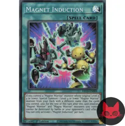 Yugioh Magnet Induction KICO-EN009 Super Rare 1st Edition NM - Image 1