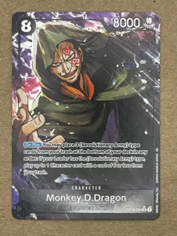 One Piece Monkey.D.Dragon OP12-094 SR Alt Art Near Mint English - Image 1