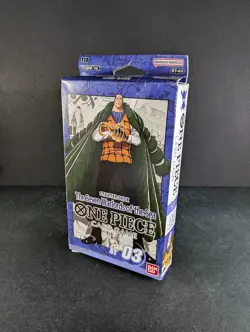 2022 One Piece The Seven Warlords Of The Sea Unopened (With Tear) Starter Deck - Image 1