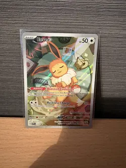 Pokemon TCG - Eevee SVP 173 - Pokemon Center STAMPED - Prismatic Evolutions - NM - Image 1