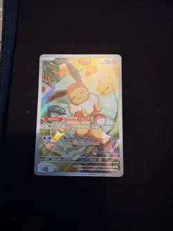 Pokemon TCG - Eevee SVP 173 - Pokemon Center STAMPED - Prismatic Evolutions - NM - Image 3