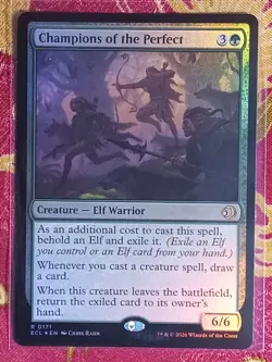 FOIL Champions of the perfect Lorwyn Eclipsed Magic The Gathering MTG rare card - Image 1