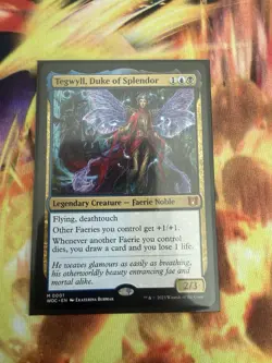 MTG Tegwyll, Duke of Splendor Wilds of Eldraine Commander - NM Regular - Image 1