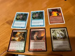 6x MTG Commander rares, mythic, and foils Mixed lot MN to good condition - Image 1