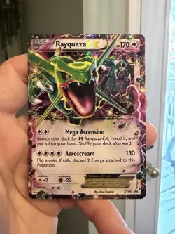 Rayquaza EX - XY66 - Pokemon TCG XY Promo Ultra Rare Card HP - Image 1