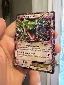 Rayquaza EX - XY66 - Pokemon TCG XY Promo Ultra Rare Card HP - Image 4